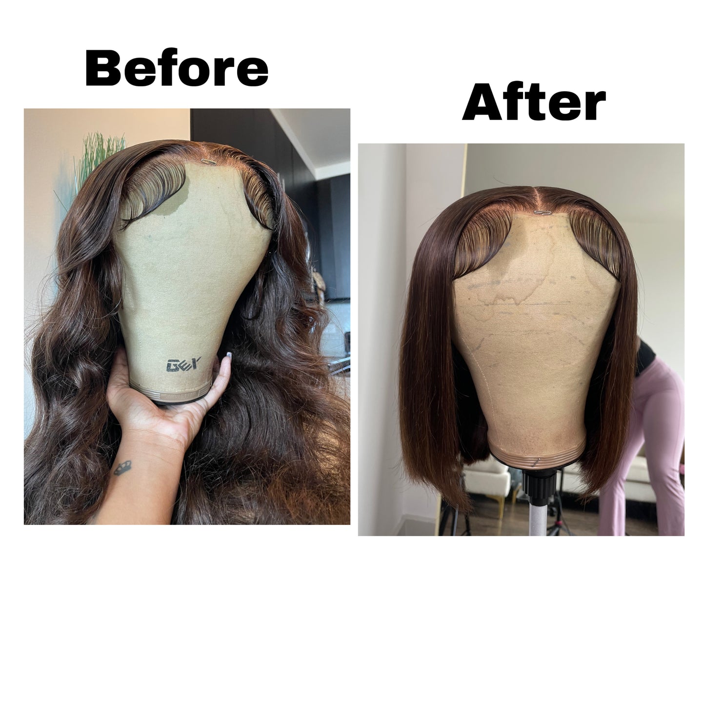 Custom bob cut (ADD ON)