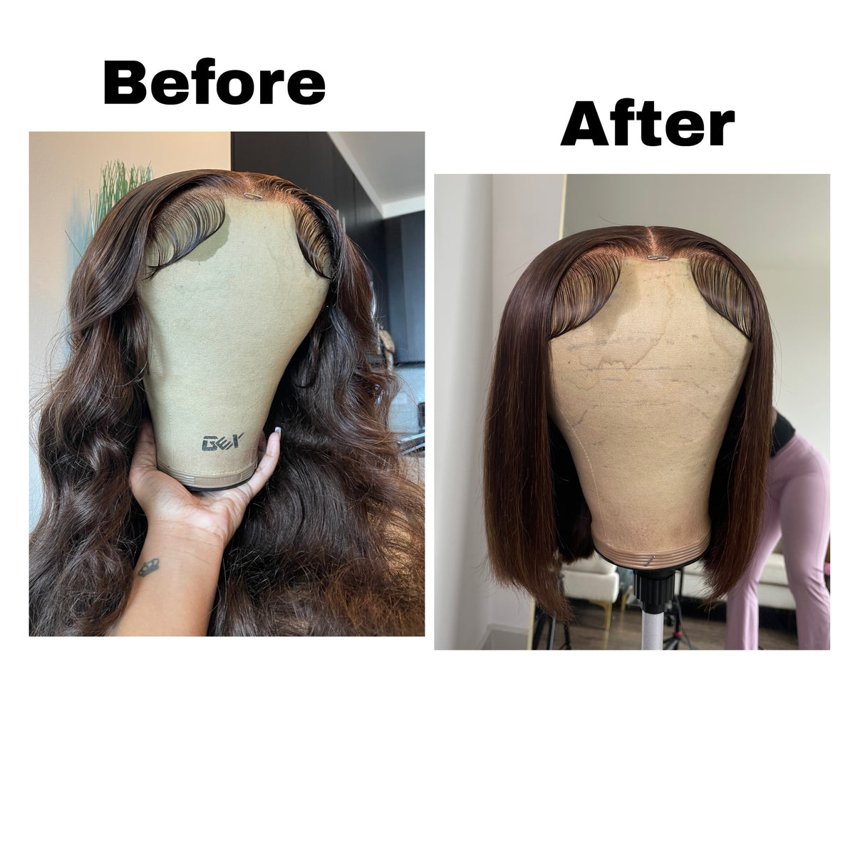 Custom bob cut (ADD ON)